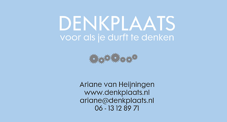 denkplaats-visitekaartje Denkplaats visitekaartje